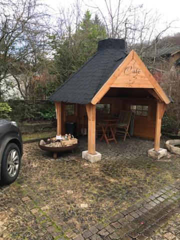 Ferienhaus Waldperle Harzblick Wernrode エクステリア 写真