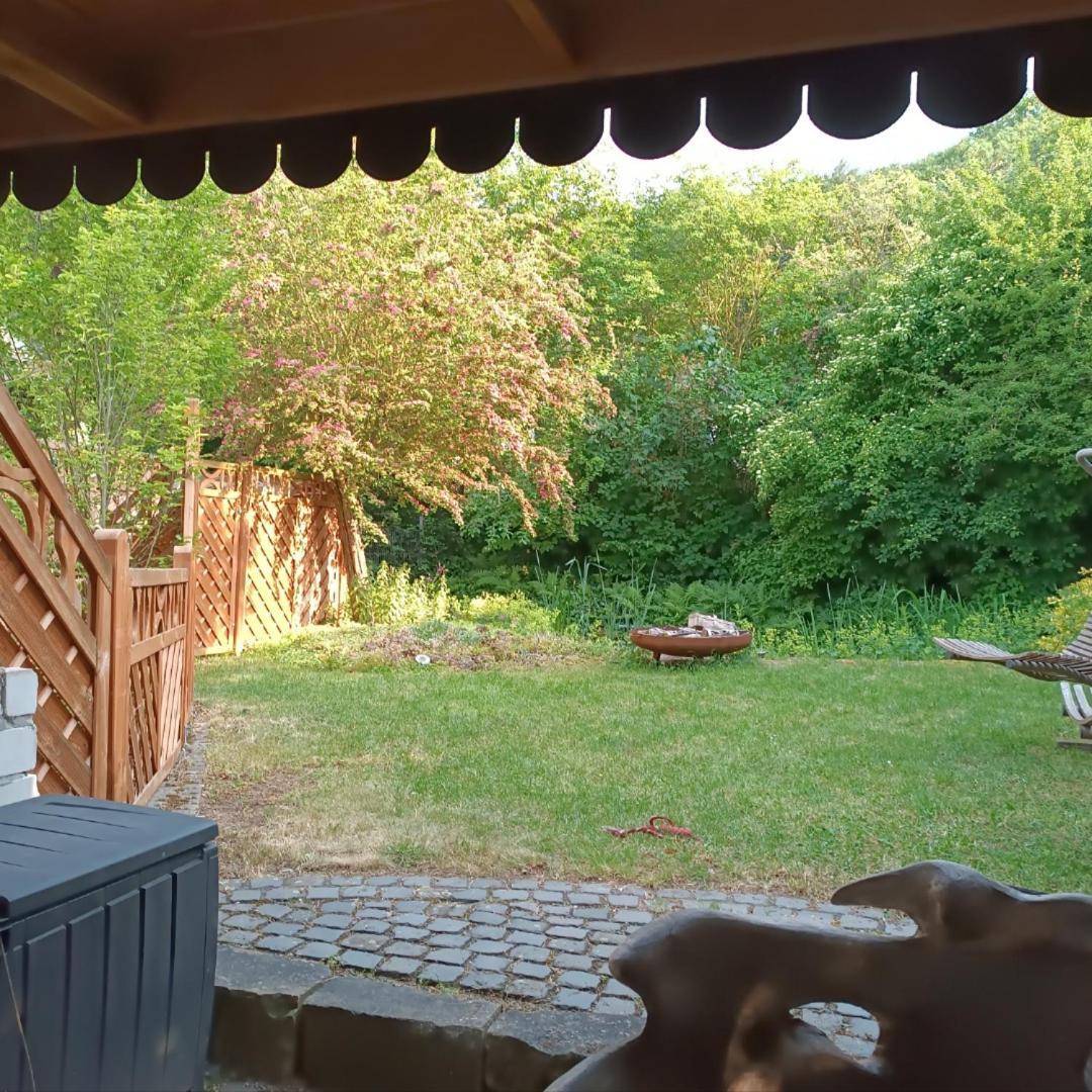 Ferienhaus Waldperle Harzblick Wernrode エクステリア 写真